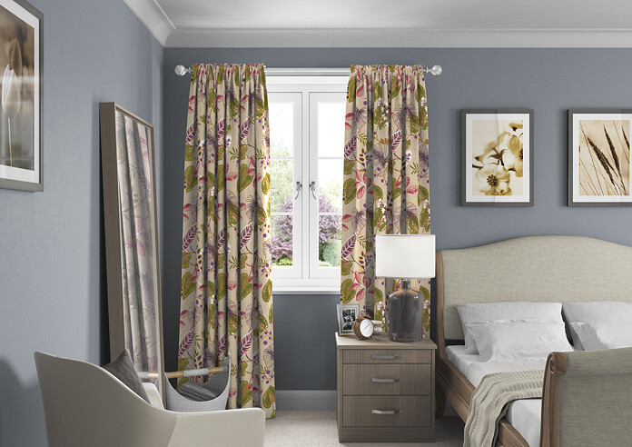 Fandango, Cranberry - Made to Measure Curtains - Image 5